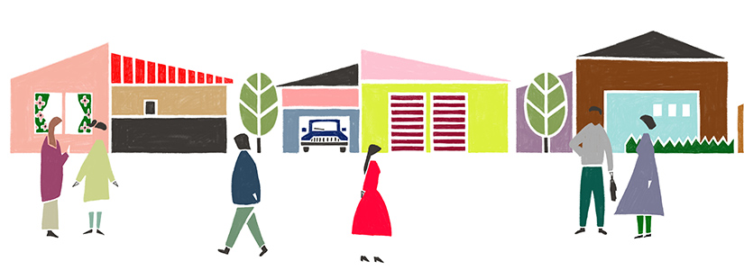 住宅展示場関連業務イメージ