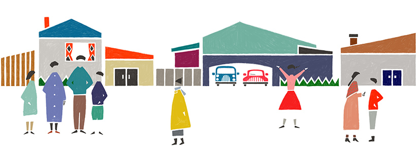 モデルホーム関連業務イメージ